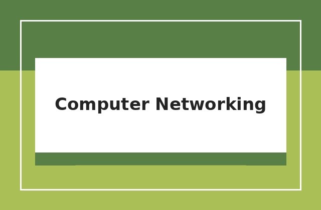 Computer Networking