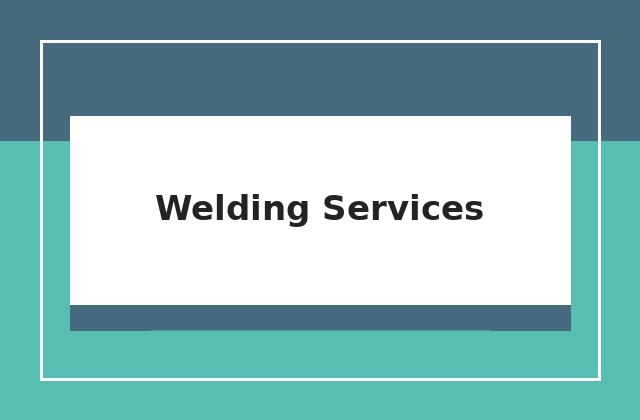 Welding Services